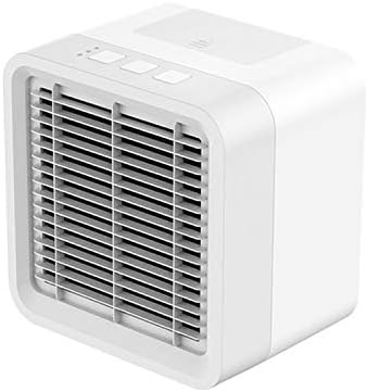QCY AT Automatic desktop rotation Humidifier Ultra-quiet Desktop Air Cooler Fan Aromatic Oil Diffuser Home Office Bedroom USB Mini Fan Wind speed cooling