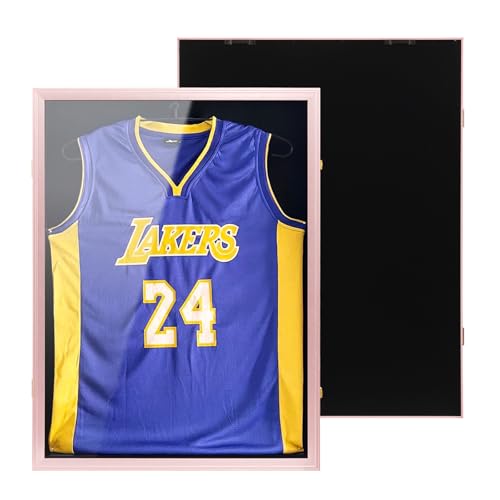 Jersey Frame Display Case, 31.5"x23.5" Shadow Box Display Case Large Jersey Cas…