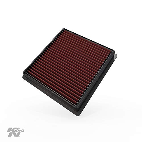 K&N Engine Air Filter: High Performance, Premium, Washable, Replacement Filter: 2016-2019 Subaru H4 1.6/2.0/2.4 L (Ascent, Crosstrek, Forester, Impreza, XV), 33-5064
