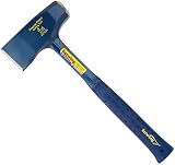 Estwing Fireside Friend Axe - 14" Wood Splitting Maul with Forged Steel Construction & Shock Reduction Grip - E3-FF4