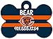 NFL Team Dog Tag Pet Id Tag Personalized w/ Name & Number (Chicago Bears)
