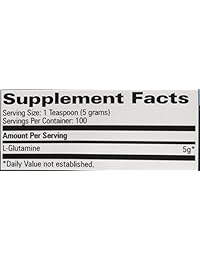Progressive Labs Glutamina 500 Suplemento, 17.6 ounce