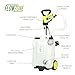FlowZone Shower 4-Gallon Lithium-Ion Battery Powered Roller/Backpack Sprayer (3.6V/2.6A Spray Gun)