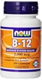 Now Foods B-12 2000mcg, 100-Count