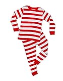 Leveret Boys Girls 2 Piece Children Pajama 100% Cotton (Size 6-14 Years)