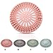 Rubber Hair Stopper Hair Catcher Durable Silicone 4 Pack Filter for Kitchen Bathroom and Bath tub Hair Stopper Shower Drain Covers Easy to Install and Clean