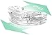 Anti Snoring Mouthpiece And Bruxism Guard | White Adjustable For The Most Comfortable Custom Fit Solution to Sleep Better and Quieter | Stop Waking Up Sore from Grinding your Teeth | Most Hygienic