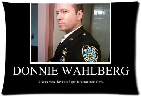 Custom Donnie D Donnie Wahlberg Pillow Case Cover 30"x20" Inches MC-071