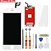 Screen Replacement for iPhone 6s Plus White 5.5 inch Retina LCD Screen Replacement 3D Touch Digitizer Frame Assembly with Tempered Glass Screen Protector + Repair Tools + Instruction by Brinonac