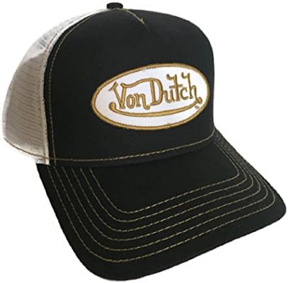 Von Dutch Originals Unisex-Adult Trucker Hat - One Size Gold