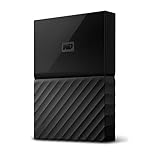 WD 1TB Black USB 3.0 My Passport Portable External Hard Drive (WDBYNN0010BBK-WESN) (Renewed)