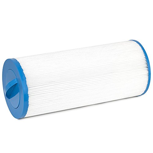 Clear Choice CCP293 Pool Spa Replacement Cartridge Filter for Jacuzzi Premium J-300 and J400 Filter Media, 6-3/4" Dia x 15-1/2" Long, [2-Pack]