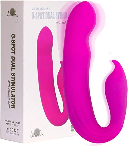 G-Punkt Klitoris Vibratoren f¨¹r sie mit 10 Vibrationmodi 5 Rollfunktioen Stimulator Realistischer Silikon Dildo Vibrator- WeDol Massageger?t Analvibrator Erotik Sexspielzeug f¨¹r Frauen und Paare