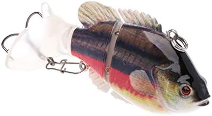 JERKKY Fishing Bait Hard Lure Casting Artificial Simulation 13.5g 7.5cm Tackle Baite Lifelike 3D Swimbait Freshwater Saltwater Accessories 2 Sections 4#