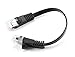 CablesOnline, 5-Pack 6-inch CAT6 Network UTP Ethernet RJ45 Flat-Design Patch Black Cable, (U6-000FK-5)