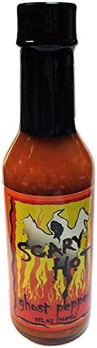 Scary Hot Ghost Pepper Hot Sauce - (3 Pack)