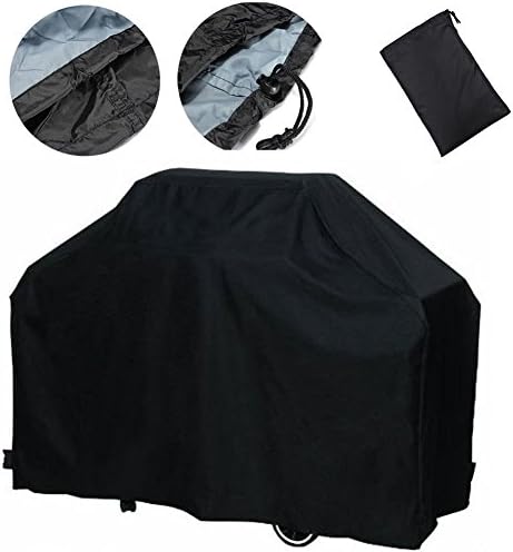 Grill Cover, BBQ Cover Waterproof,Heavy Duty Wind Resistant and UV Resistant Barbeque Grill Cover for Weber, Brinkmann, Char Broil, Holland and Jenn Air(67"L x 24"D x 46"H)