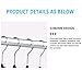 HIPPIH 50 Packs Hangers Non-Slip Traceless Strong Velvet Clothes Suit Black Hanger - Hold Up to 10 Lbs