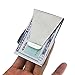 Money Clip Minimalist Wallets for Men Double Sided Slim wallet Stainless Steel,Credit Card Holder