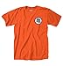 Brisco Brands Goku Vegeta Kai Symbol Master Anime Show T Shirt Tee Orange