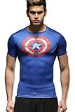 Red Plume Men's White Panda/Owl Master Sport Fithness T-shirt Outdoor Short Sleeve