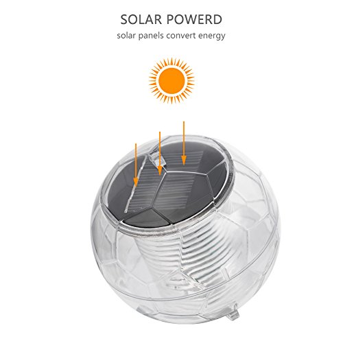 image for Sanyi Solar Pond Light Floating Light Waterproof Pool Lights Floating 