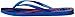 Havaianas Women's Slim Tribal Flip Flop, Blue Star, 37 BR/7-8 M US