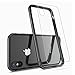 Humixx Aluminum TPU Hybrid Shockproof Bumper Case for iPhone Xs/iPhone X [Extre Series]-Jet Black