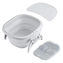 AW Collapsible Folding Foot Bathtub Soak Basin Feet