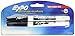 EXPO Low Odor Dry Erase Markers, Fine Point, Black, 2-Count (1822749)
