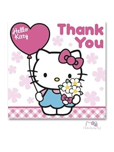 Inspirational 11 Hello Kitty Thank You Card