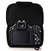 Mega Gear ''Ultra Light'' Neoprene Camera Case Bag with Carabiner for Canon PowerShot SX60 HS Digital Camera (Black)