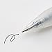 MUJI Clear Ballpoint Gel Pen [Black] 0.5mm x 5