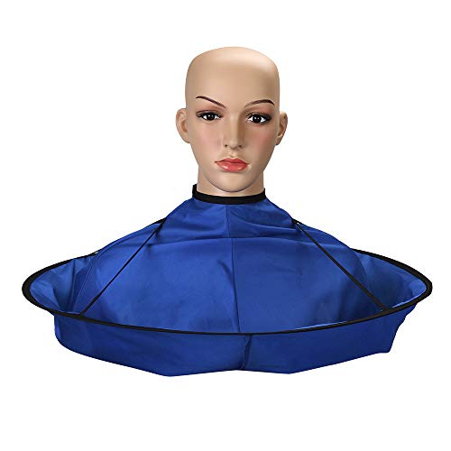 Pro DIY Hair Cutting Cloak Umbrella Cape Hair Catcher Salon Barber for Home and Salon Stylists