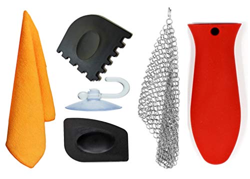 image for KitCast (6 in One + e Book)- Cast Iron Scrubber (7