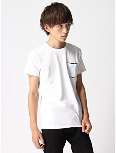 Amazon ウィゴー メンズ Wego ウィゴー Wego ゴセンフポケットtシャツ ホワイト L Tシャツ カットソー 通販
