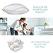 The Grand Pillow Covers Queen Size - Poly-Cotton Pillow Protector with Zipper - Moisture Wicking, Advanced Allergy Protection Pillow Protector - Protects Pillow from Dust, Dirt, and Debris (4 Pack)