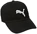 PUMA Men's Icon Adjustable Relaxed Fit Cap, Black, One Size
