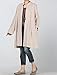 Mordenmiss Women's Cotton Linen Full Front Buttons Jacket Outfit with Pockets Style 1 XL Beige
