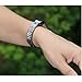 bayite Metal Bands Compatible with Fitbit Alta and Alta HR, Jewelry Bangle Adjustable Bracelet with Rhinestone? (Black, 5.5