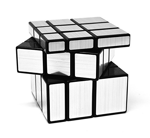 Irregular New 3 x 3 x 3 Gold Mirror Cube Puzzle Silver