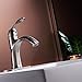 BWE Single Handle Brass Bathroom Faucet Brushed Nickel Basin Mixer Tap