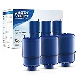 AQUACREST RF-9999 Water Filter, Compatible with Pur RF-9999 Faucet Replacement Water Filter (Pack of 3, Packing may vary)
