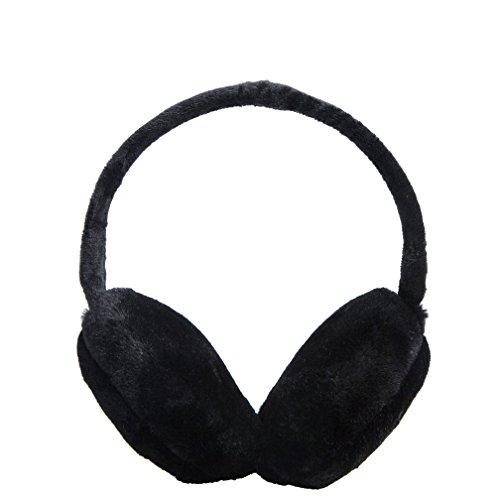 Ear Muffs for Women and Men Warm Plush Foldable Compact Soft Ear Warmers Adjustable Wrap Winter Earmuffs