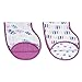 aden + anais Classic Burpy Bib 2 Count, Wink, 1 Pack