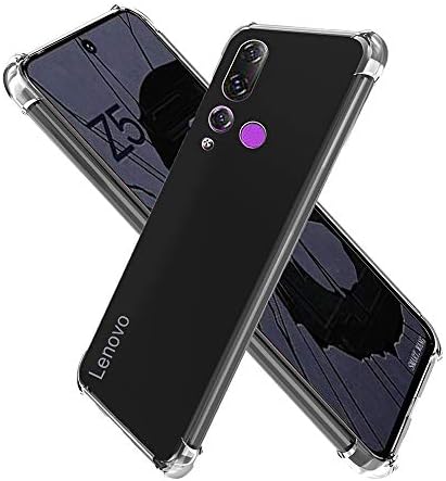 Vicstar Lenovo Z5s Case, Ultra-Thin TPU Back Case Anti Slip Shock Absorbing Silicone Light Brushed Grip Case Protective Case Cover for Lenovo Z5s