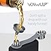 Vonwulf 8oz Hip Flask and Funnel, Stainless Steel Matte Black