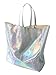 Choies Women's Hologram PU Shopper