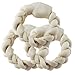 BBDOGO Dog Rawhide Bones Braided for Pets Rawhide Chew Treat Bone for Medium Dogs 15CM CW018 (3 PCS)