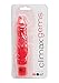 Topco Sales Climax Gems Crimson Red Vibrator